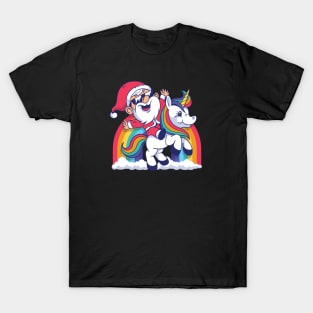 santa-unicorn T-Shirt